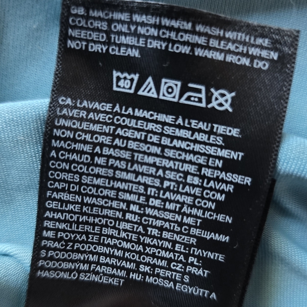 The North Face Mens Blue Sleeveless Shirt (TK58) - Picture 5 of 13